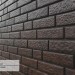 Фасадная панель Ю-Пласт Стоун Хаус Кирпич Коричневый купить в Чебоксарах