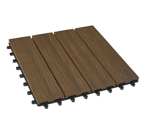 Садовый паркет дпк CM Garden Modern, 300х300 мм, PATINA BROWN (Патина коричневый) купить в Чебоксарах