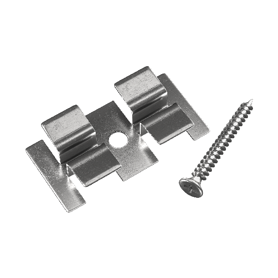 Клипса с саморезом, Grinder шовный монтаж 5 mm купить в Чебоксарах