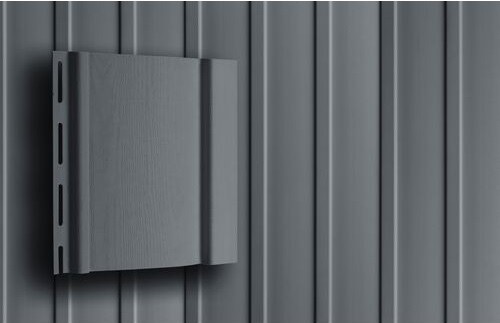 Сайдинг Вертикальный Grand Line Acryl Графит купить в Чебоксарах