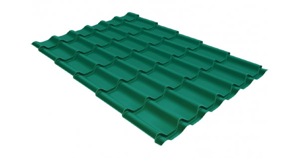Металлочерепица классик 0,5 Satin RAL 5021 купить в Чебоксарах