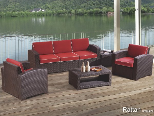 Уличные диваны и кресла коллекции Rattan Premium 5  купить в Чебоксарах