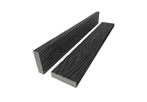 Брус лавочный 3D-тиснение 20х80 Графит купить в Чебоксарах