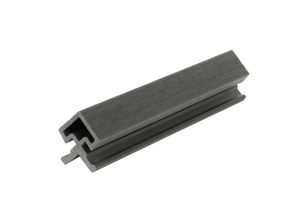 Угол внешний для фасадной панели co-extrusion, grey dark купить в Чебоксарах