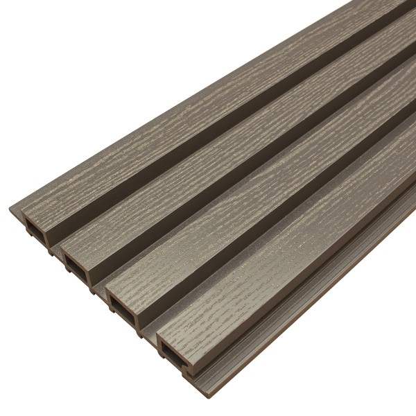 Фасадная доска из ДПК Faynag Wood Рейка Графит купить в Чебоксарах