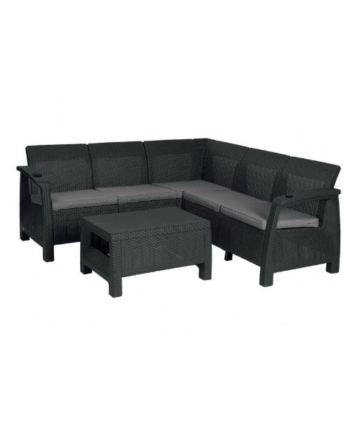Угловой диван  Yalta Corner Set (столик в комплект не входит) купить в Чебоксарах