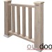 Ограждение из ДПК Outdoor Классик 3D STORM серый микс купить в Чебоксарах