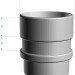 Муфта Docke Lux ПВХ - Графит купить в Чебоксарах