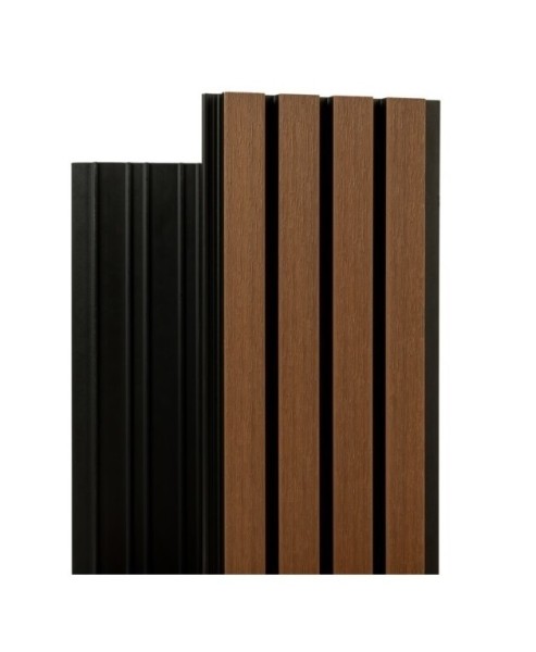 Фасадная реечная панель Ecodecking Скай коэкструзия 200х20х3000 Тик купить в Чебоксарах