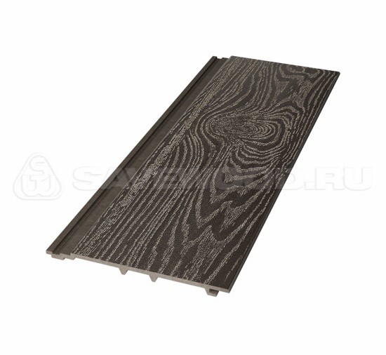 Сайдинг из дпк savewood sw-cedrus тангенциальный распил темно-коричневый купить в Чебоксарах