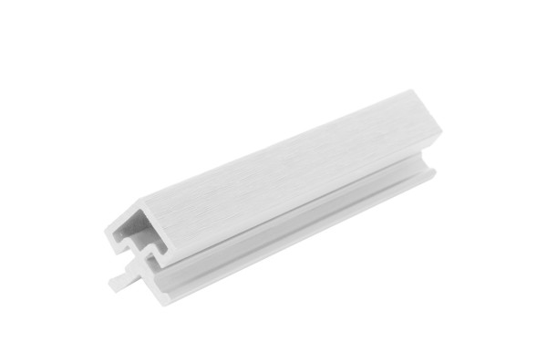 Угол внешний для фасадной панели co-extrusion, white купить в Чебоксарах
