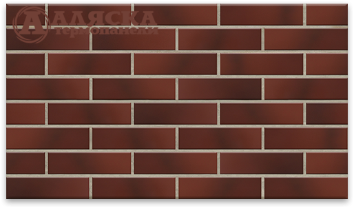 Фасадные Термопанели Аляска Cherry Glatt купить в Чебоксарах