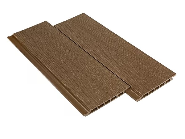 Фасадная панель из ДПК Deckart Vista 3D с текстурой дерева Орех купить в Чебоксарах