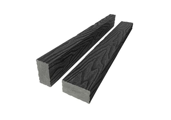 Брус лавочный 3D-тиснение 30х60 Графит купить в Чебоксарах