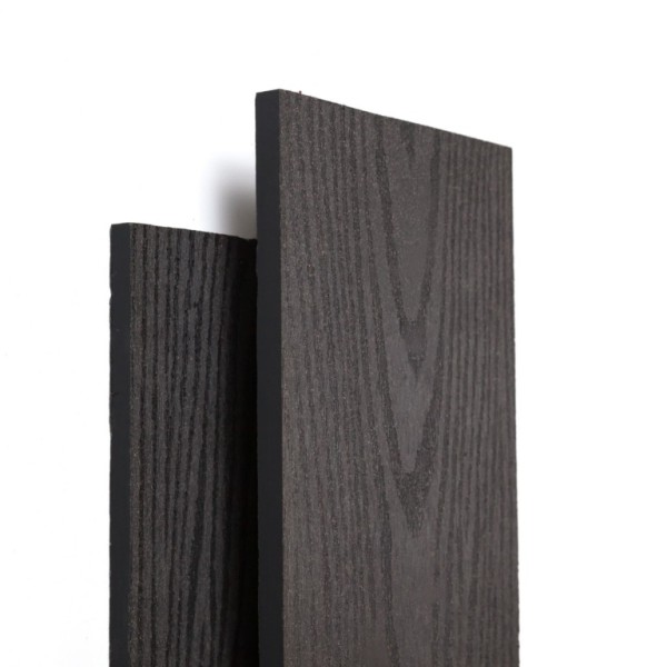 Заборная доска Ecodecking Техно 145х12 Графит купить в Чебоксарах