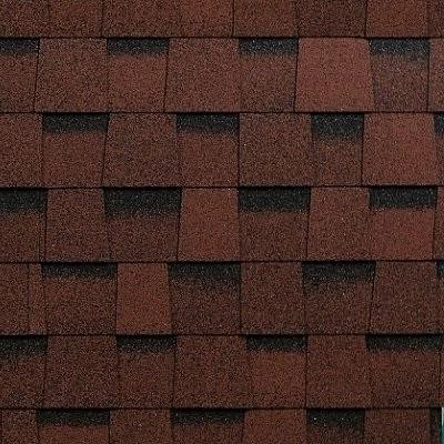 Двухслойная ламинированная черепица Shinglas, серия Фазенда – Красный купить в Чебоксарах