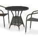 Комплект плетеной мебели AFINA из иск. ротанга T707ANS/Y137C-W53 Brown 2Pcs купить в Чебоксарах