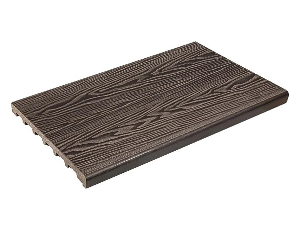 Ступень полнотелая из ДПК Deckart Step 3D Венге купить в Чебоксарах