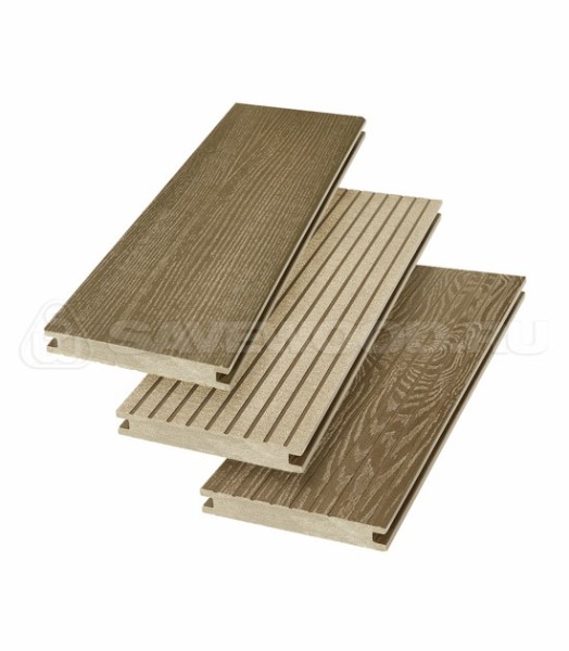 Террасная доска SW Fraxinus (R) полнотелая «SaveWood» Тик купить в Чебоксарах