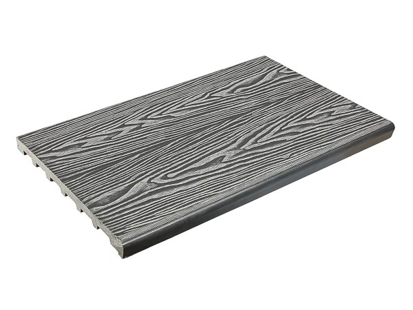 Ступень полнотелая из ДПК Deckart Step 3D Серый купить в Чебоксарах