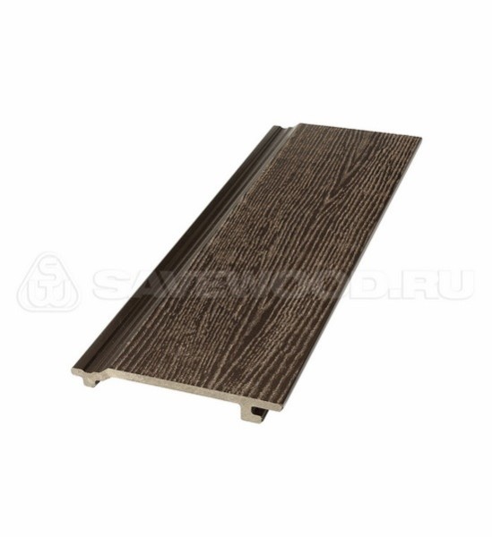 Сайдинг из дпк savewood sw-sorbus радиальный распил темно-коричневый купить в Чебоксарах