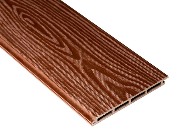 Фасадная доска из ДПК 3D Faynag - Шоколад купить в Чебоксарах