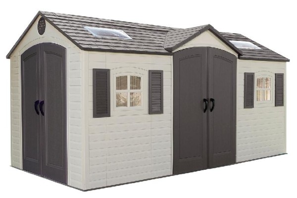 Сарай пластиковый LifeTime 15x8 DD купить в Чебоксарах
