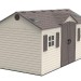 Сарай пластиковый LifeTime 15x8 DD купить в Чебоксарах