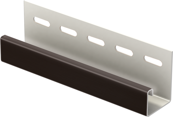 J-планка к Софиту PRO Тёмно коричневый купить в Чебоксарах