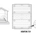 Сарай пластиковый Newton 759 купить в Чебоксарах