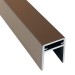 П-профиль Алюминиевый EasyDecking 35x25 Венге купить в Чебоксарах