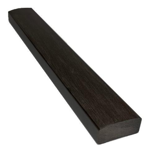 Лавочный брус Ecodecking Некст полнотелый брашированный 70х35 венге купить в Чебоксарах