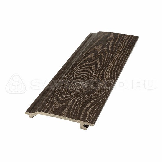 Сайдинг из дпк savewood sw-sorbus тангенциальный распил темно-коричневый купить в Чебоксарах