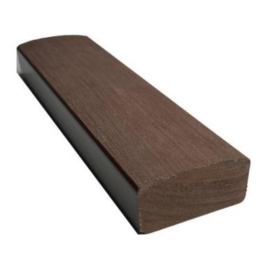 Лавочный брус Ecodecking Некст полнотелый брашированный 70х35 шоколад купить в Чебоксарах