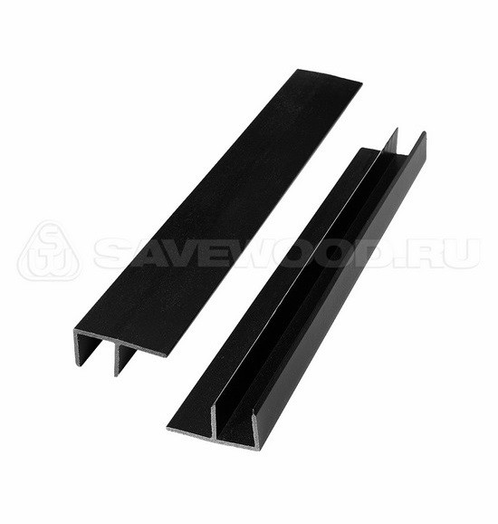 F-профиль ДПК Savewood – Чёрный купить в Чебоксарах