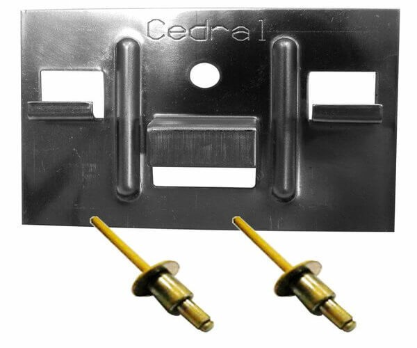 КЛЯММЕР + ЗАКЛЁПКА ДЛЯ CEDRAL CLICK 250 ШТ купить в Чебоксарах