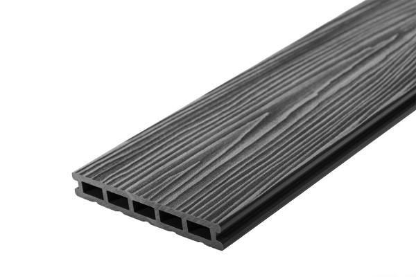 Террасная доска из ДПК RusDecking Unodeck Mogano - Графит купить в Чебоксарах