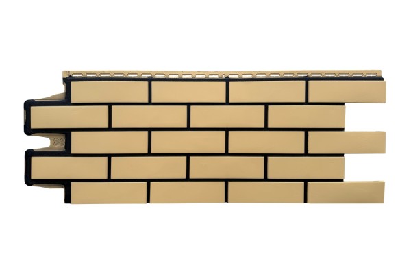 ФП Grand Line клинкерный кирпич ПРЕМИУМ Песочный (шов RAL 9005) купить в Чебоксарах