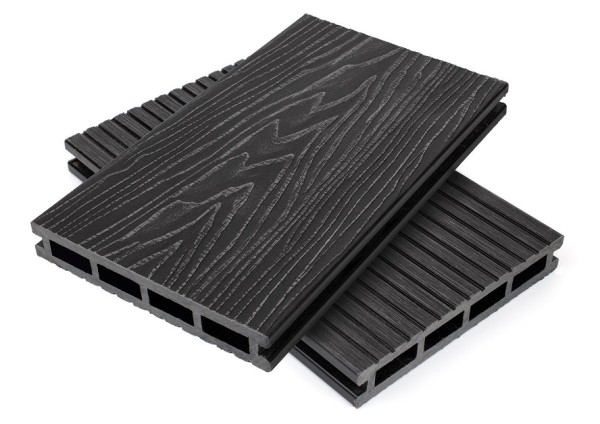 Террасная доская ДПК NanoWood Nature 3D пустотелая Графит купить в Чебоксарах