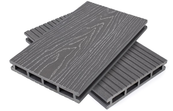 Террасная доская ДПК NanoWood Nature 3D пустотелая Серый купить в Чебоксарах