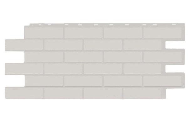 Фасадная панель T-Siding Кирпич Модерн Эко Уайт купить в Чебоксарах