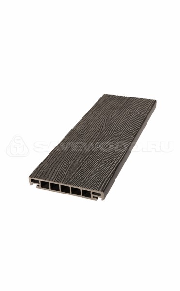 Террасная доска из ДПК SW Salix (S) (R) темно-коричневый купить в Чебоксарах