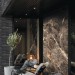 Фиброцементные панели Panda Камень Браун 02420F купить в Чебоксарах
