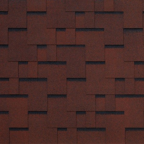 Гибкая черепица Tegola SAN REMO rosso 402 купить в Чебоксарах