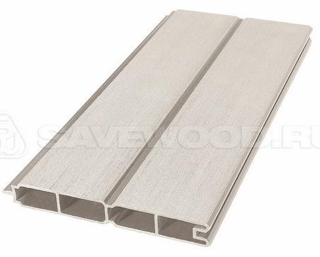 Заборный профиль из ДПК Savewood SW Agger матовый бежевый купить в Чебоксарах